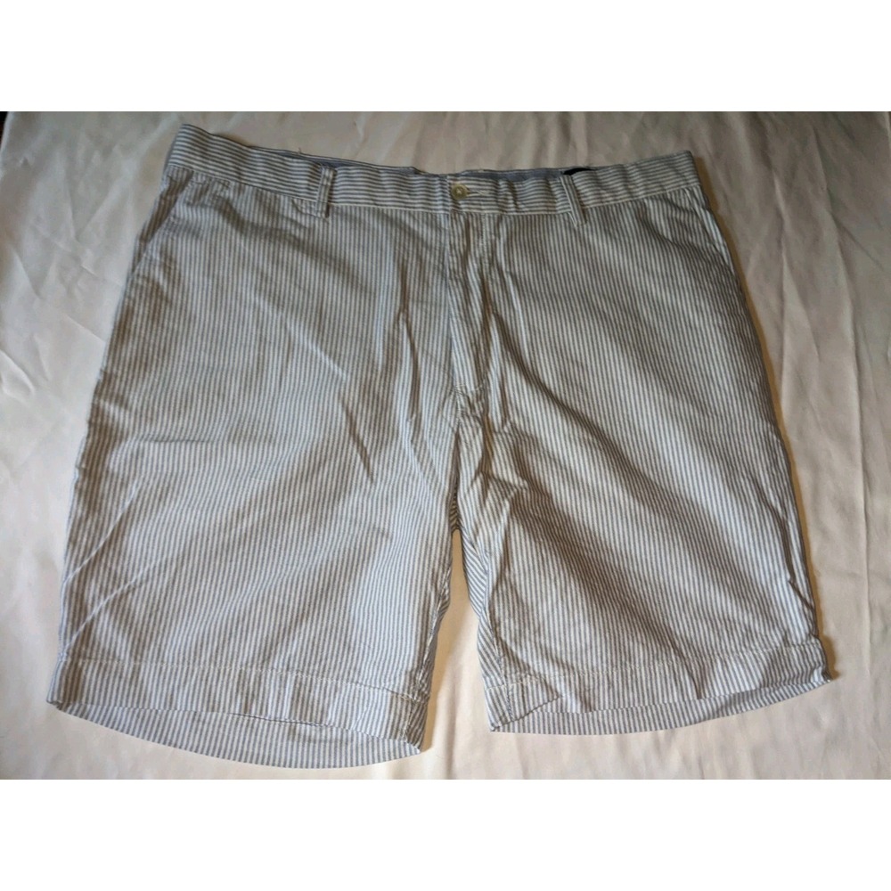 Polo Ralph Lauren Seersucker Shorts Size 38 Classic Fit 9 Inch Polo Ralph Lauren